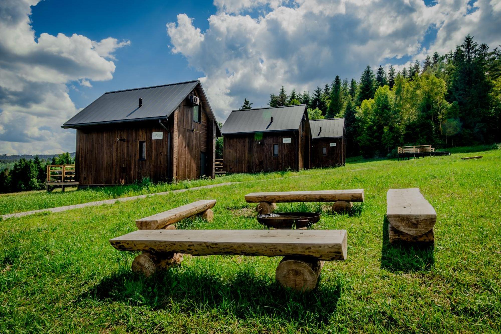 Polana Piorun Domki Wakacyjne W Beskidach Krynica-Zdrój Exterior foto