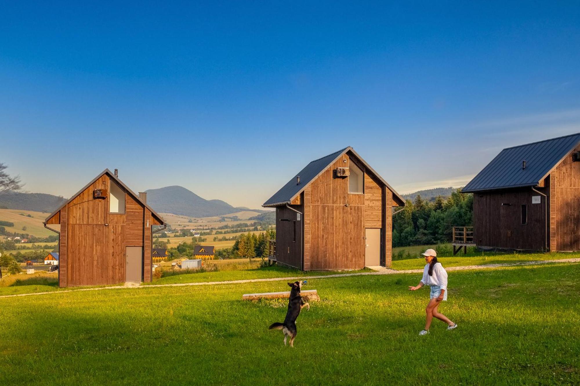 Polana Piorun Domki Wakacyjne W Beskidach Krynica-Zdrój Exterior foto