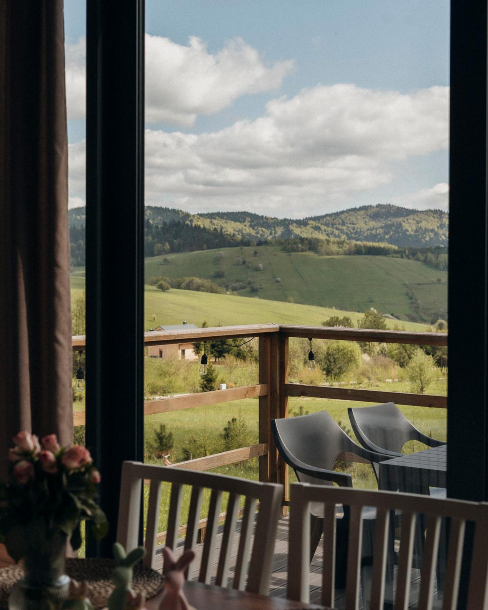 Polana Piorun Domki Wakacyjne W Beskidach Krynica-Zdrój Exterior foto