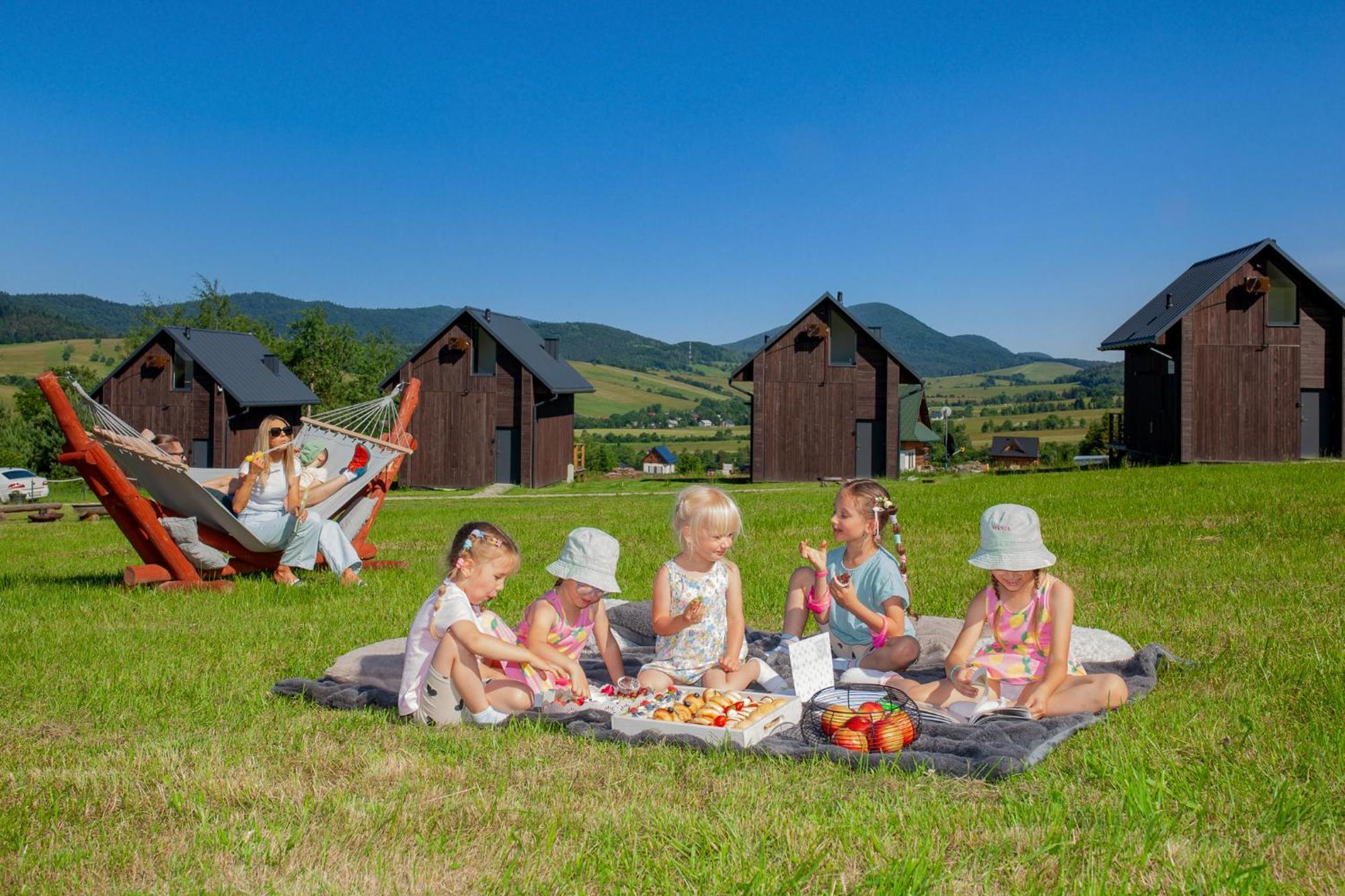 Polana Piorun Domki Wakacyjne W Beskidach Krynica-Zdrój Exterior foto